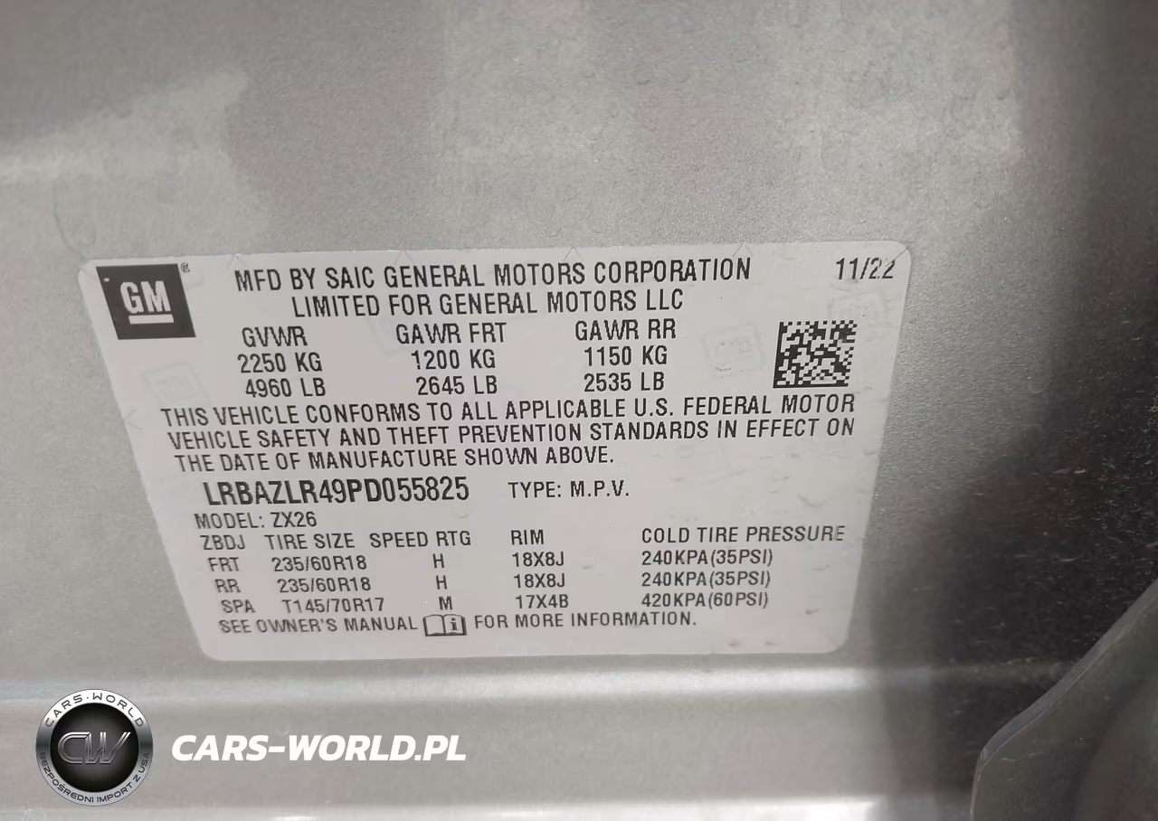 2023 Buick Envision Preferred Fwd VIN:LRBAZLR49PD055825 - 9