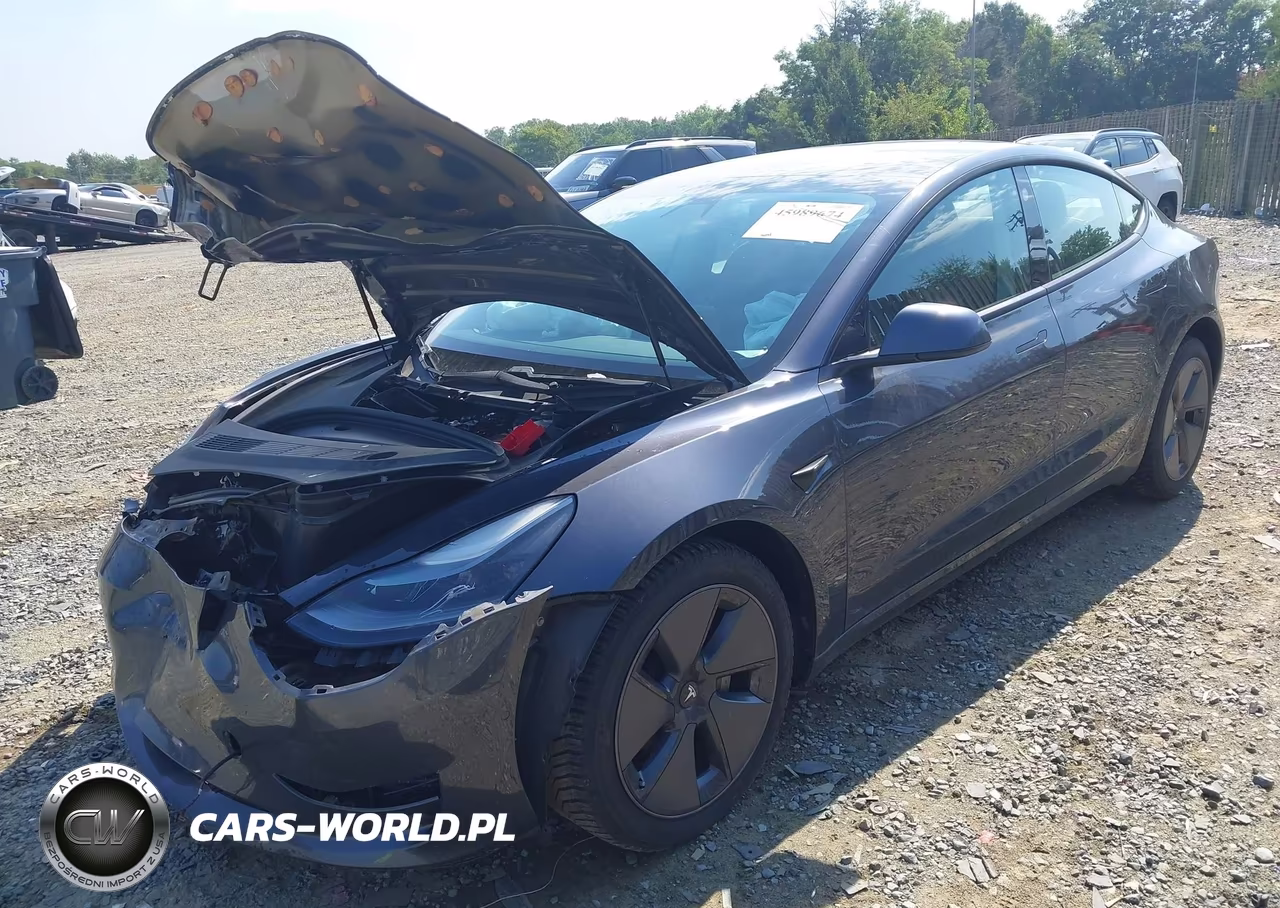 2021 Tesla Model 3 Long Range Dual Motor All-Wheel Drive VIN:5YJ3E1EBXMF048451 - 2