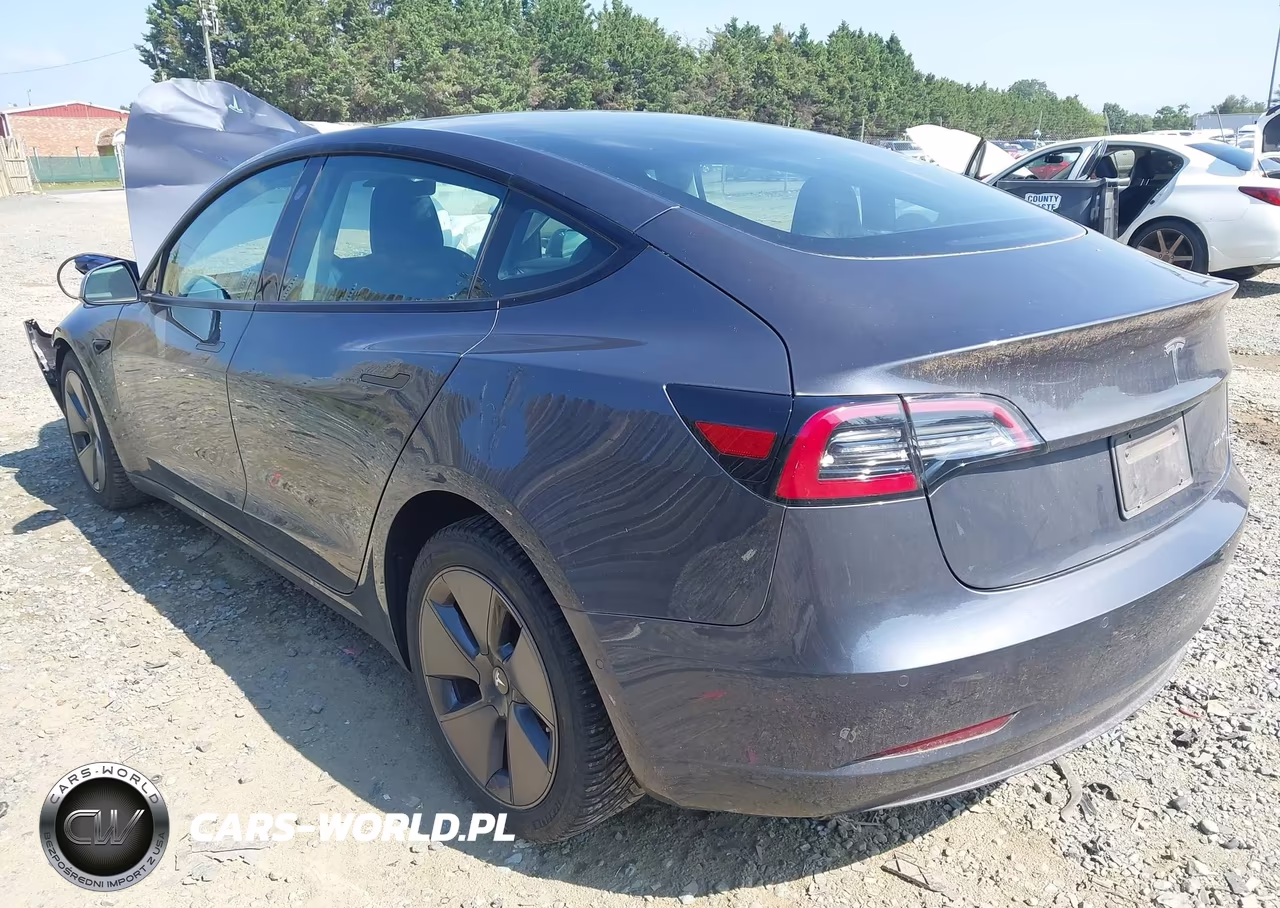 2021 Tesla Model 3 Long Range Dual Motor All-Wheel Drive VIN:5YJ3E1EBXMF048451 - 3