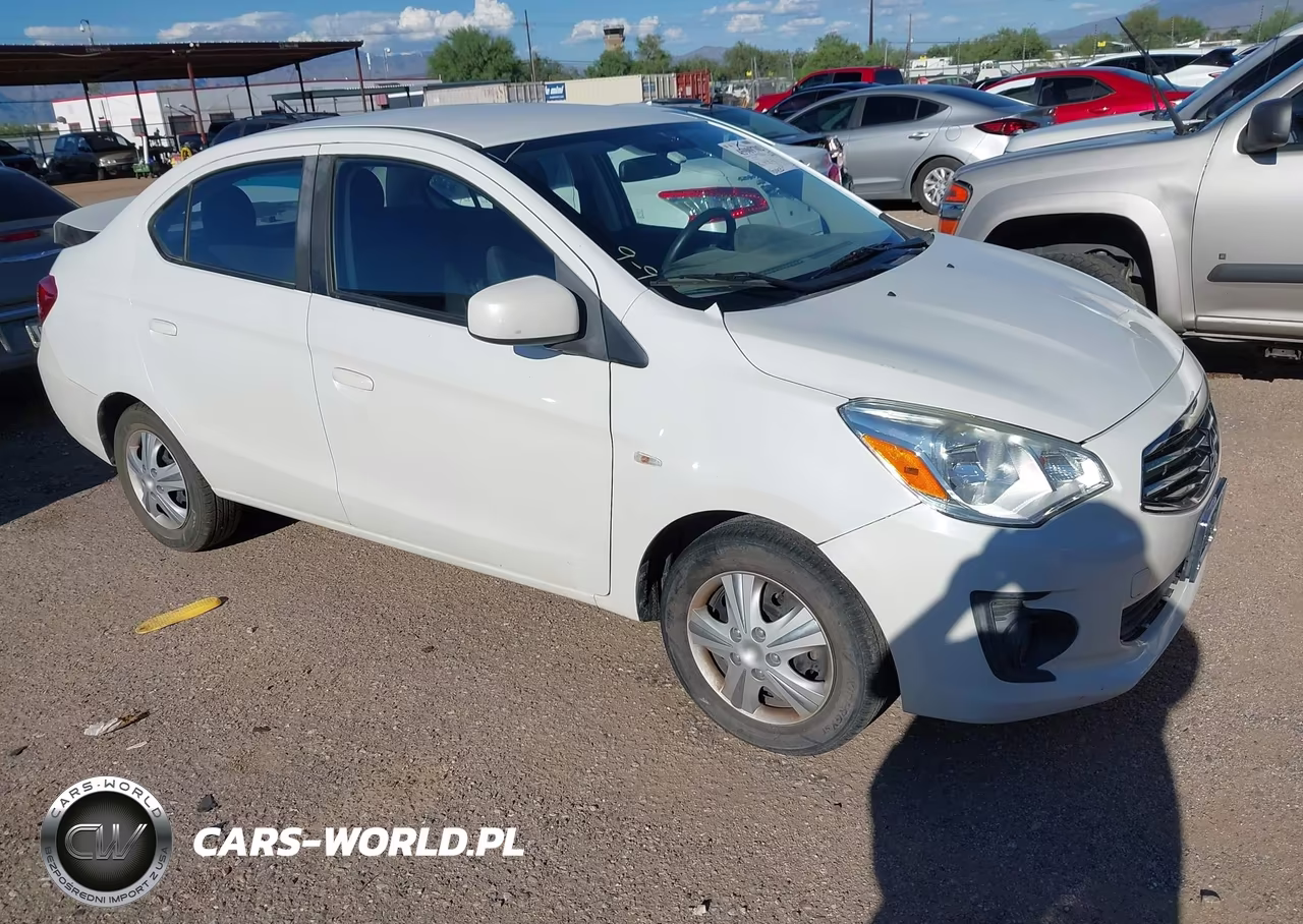 2017 Mitsubishi Mirage G4 Es VIN:ML32F3FJ3HHF19300 - 1