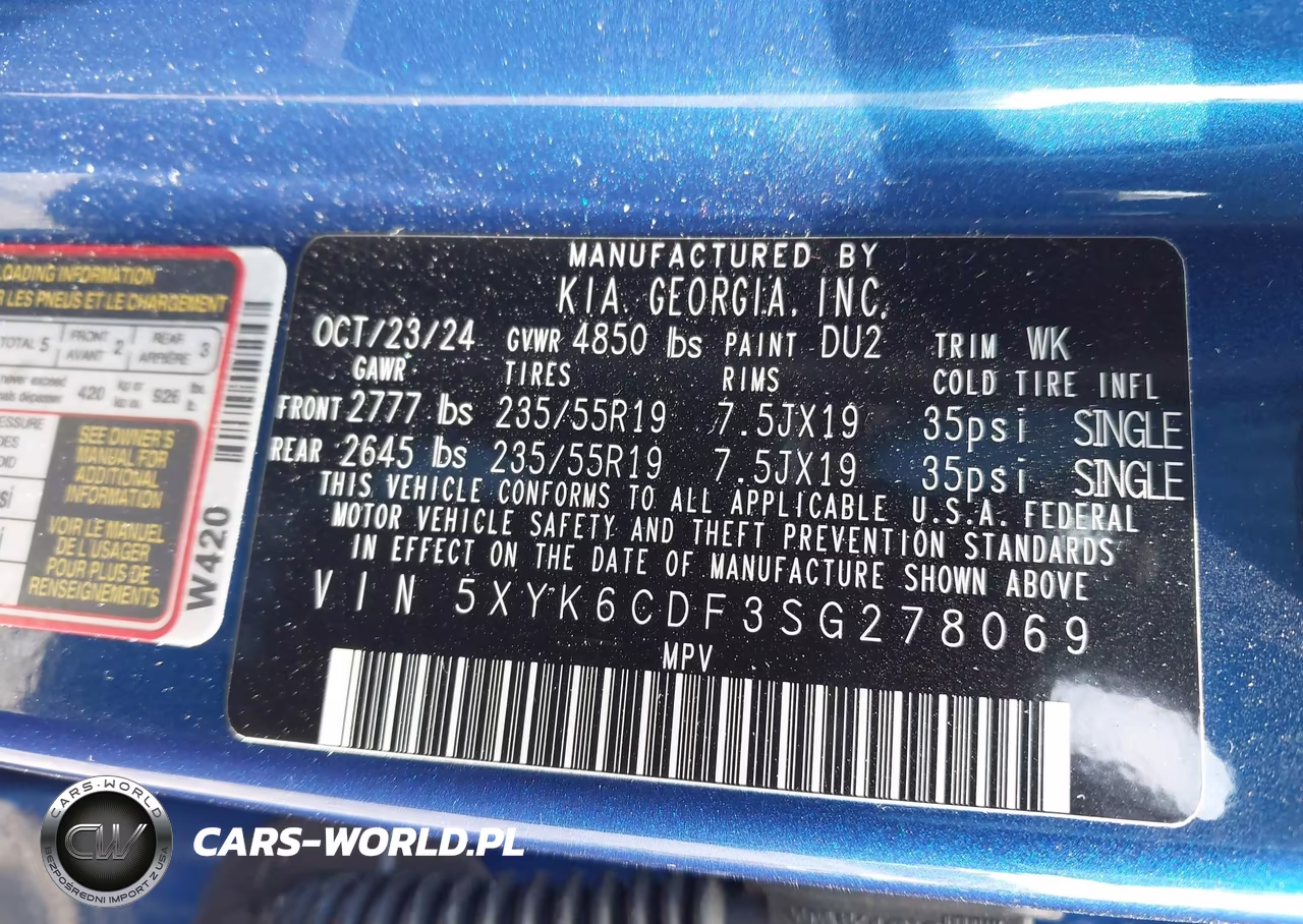 2025 Kia Sportage X-Line VIN:5XYK6CDF3SG278069 - 9