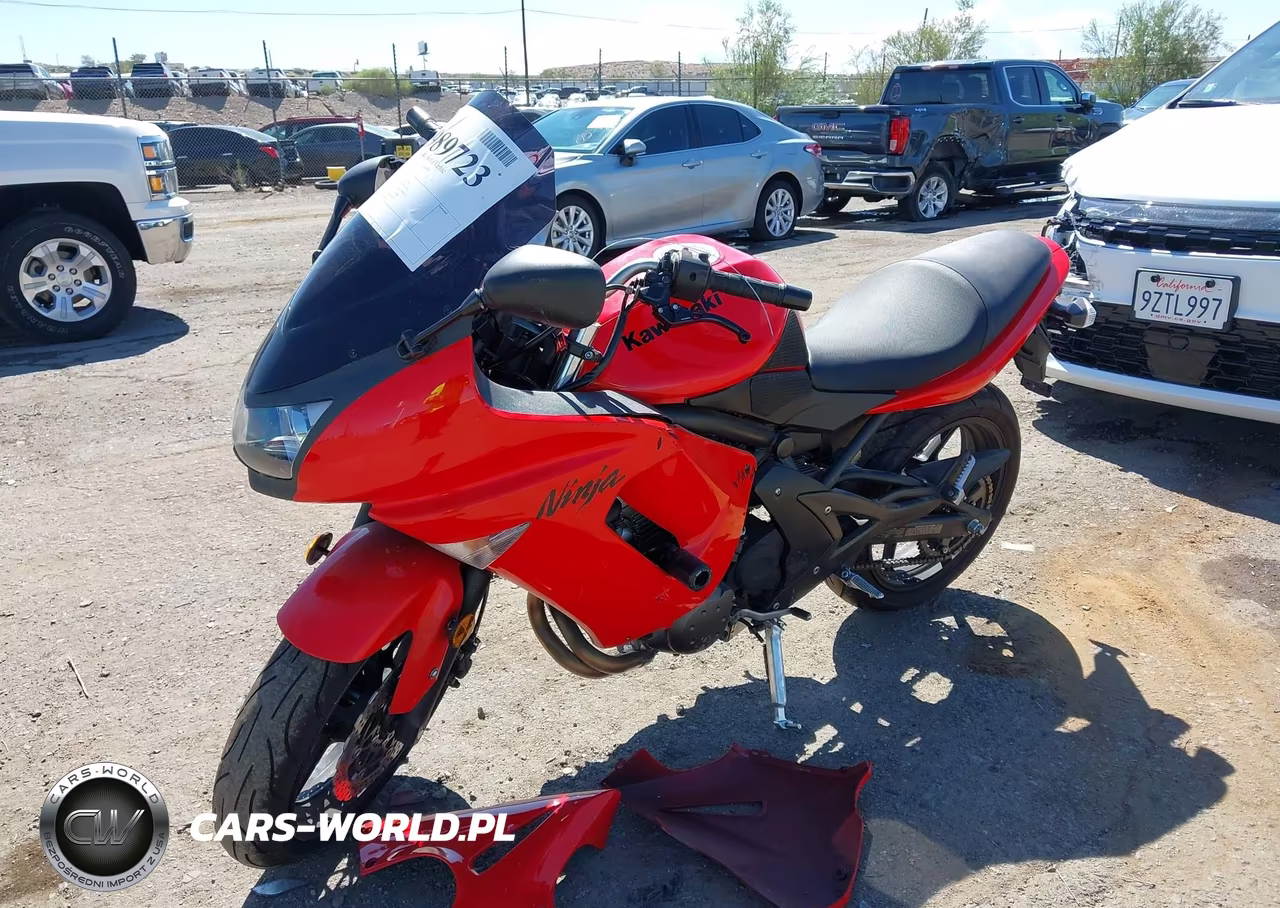 2008 Kawasaki Ex650 A VIN:JKAEXEA138A037436 - 2