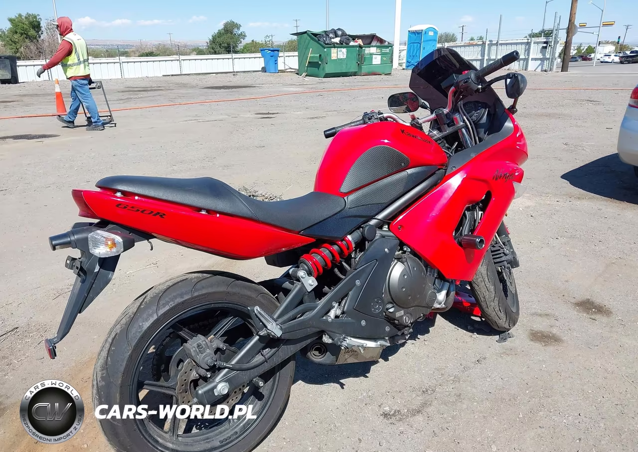 2008 Kawasaki Ex650 A VIN:JKAEXEA138A037436 - 4