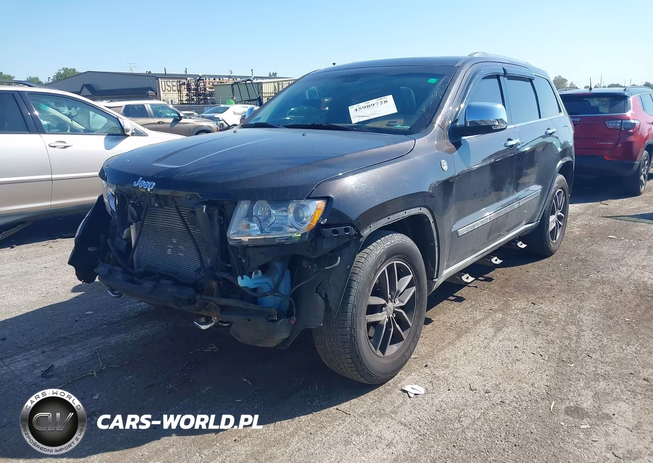 2012 Jeep Grand Cherokee Overland VIN:1C4RJFCG4CC272277 - 2