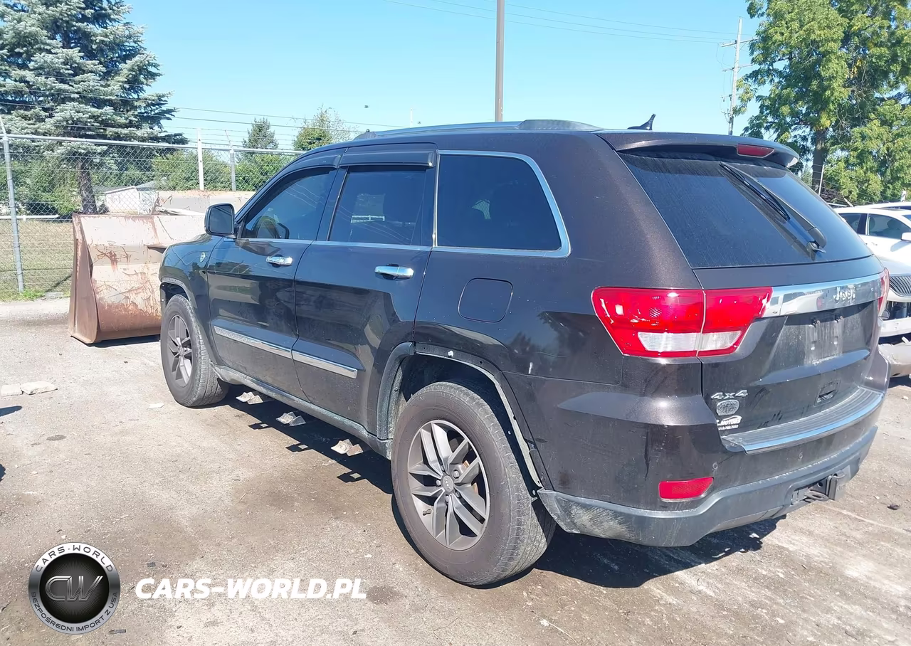 2012 Jeep Grand Cherokee Overland VIN:1C4RJFCG4CC272277 - 3