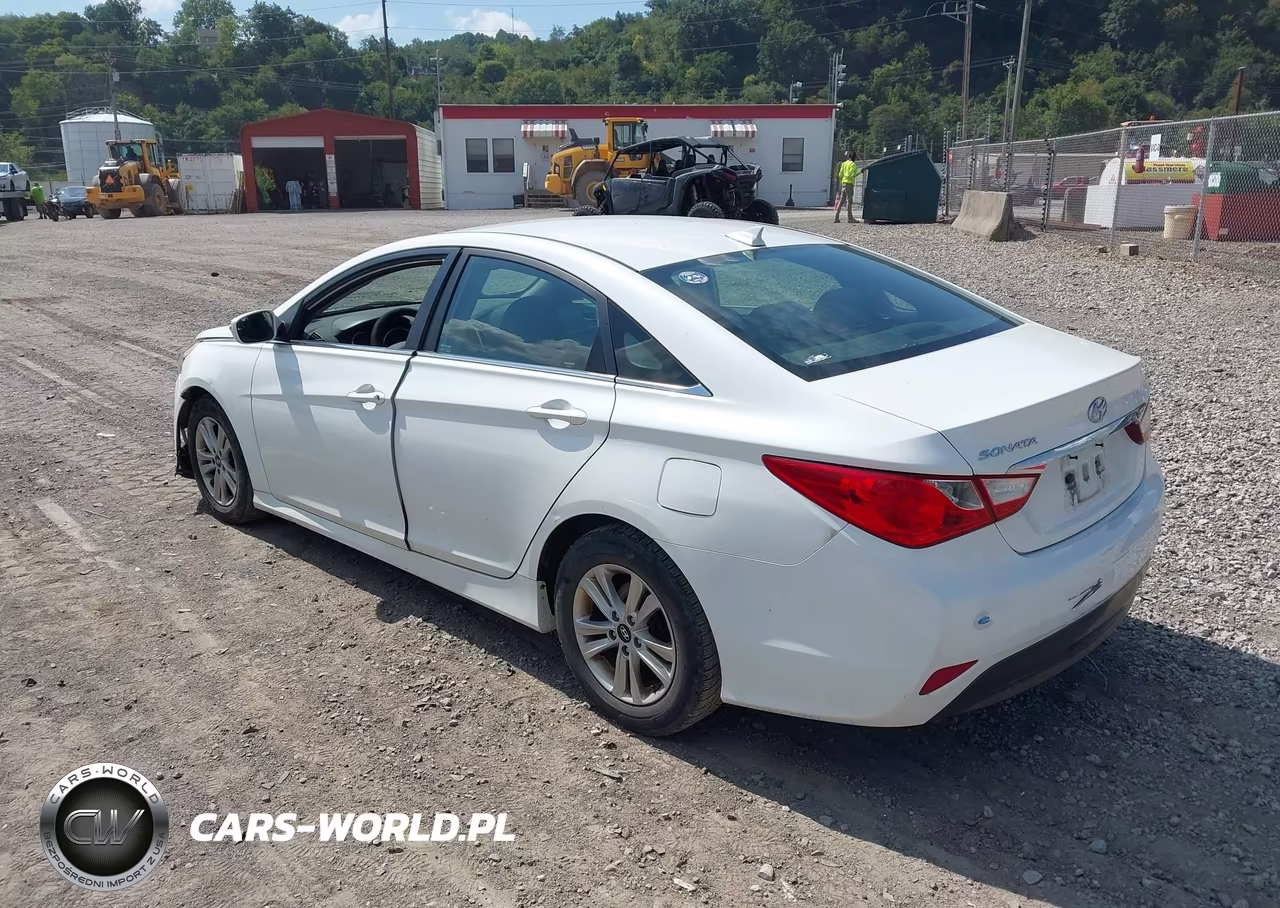 2014 Hyundai Sonata Gls VIN:5NPEB4AC6EH813319 - 3