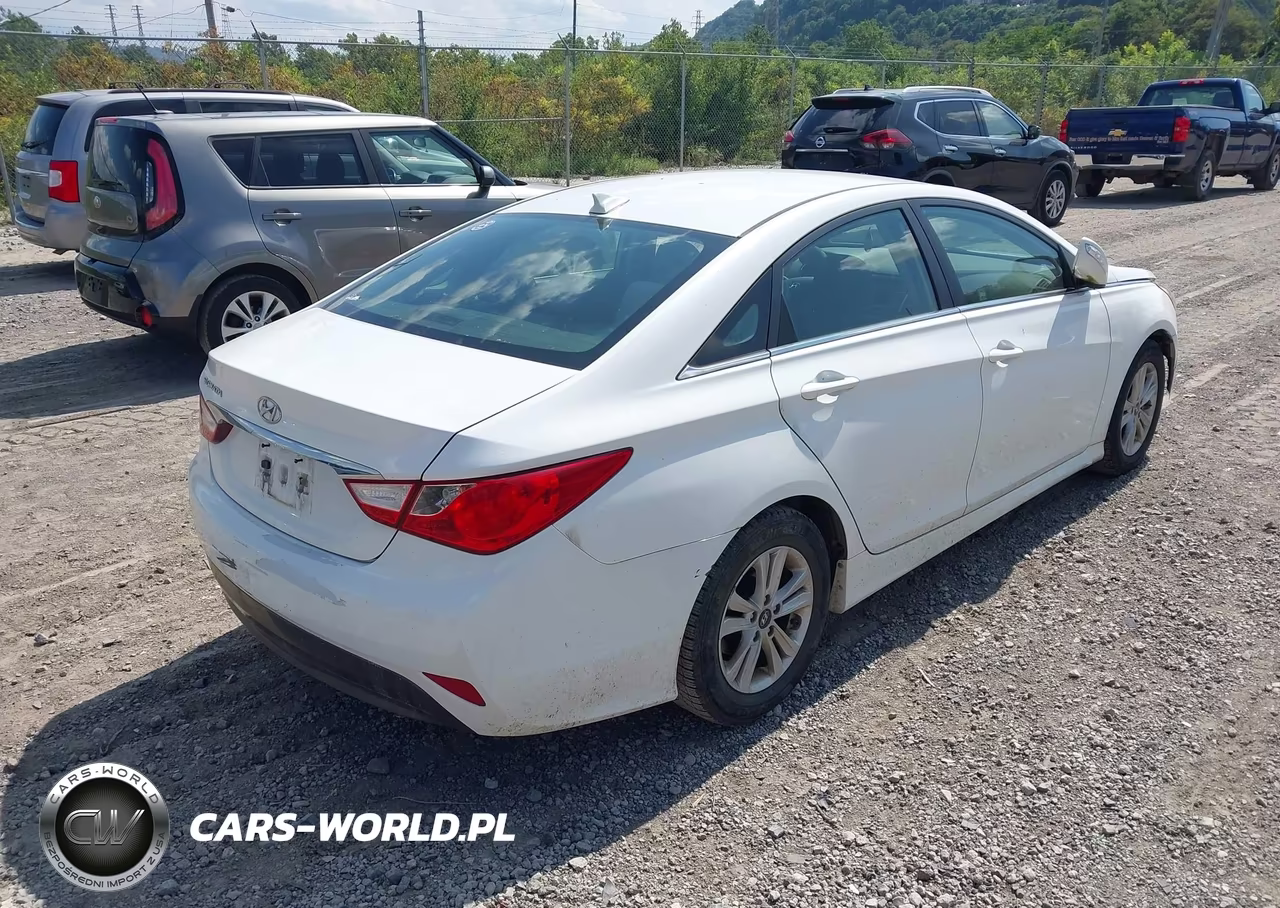 2014 Hyundai Sonata Gls VIN:5NPEB4AC6EH813319 - 4
