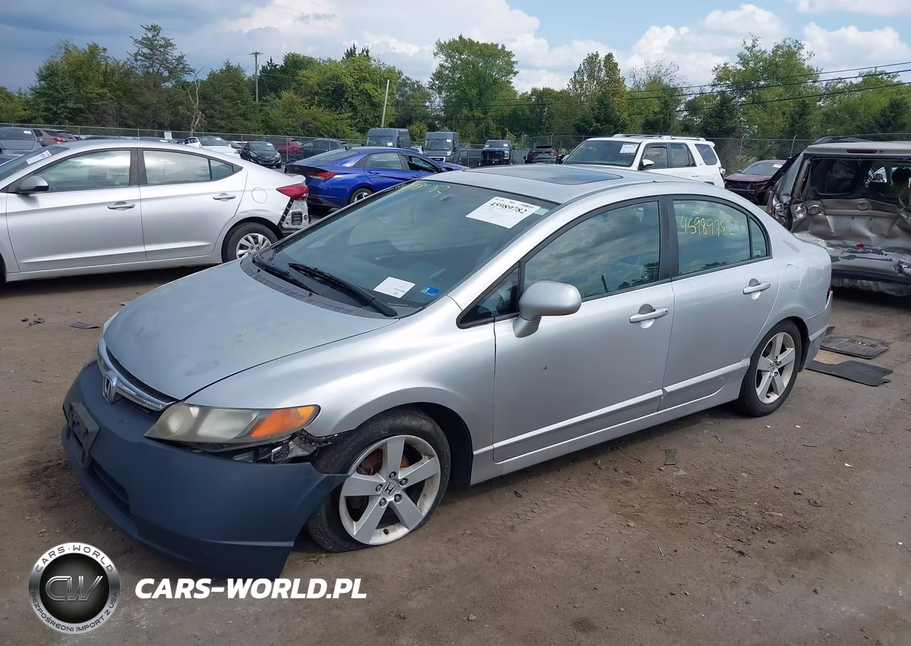 2007 Honda Civic Ex VIN:1HGFA16887L052075 - 2