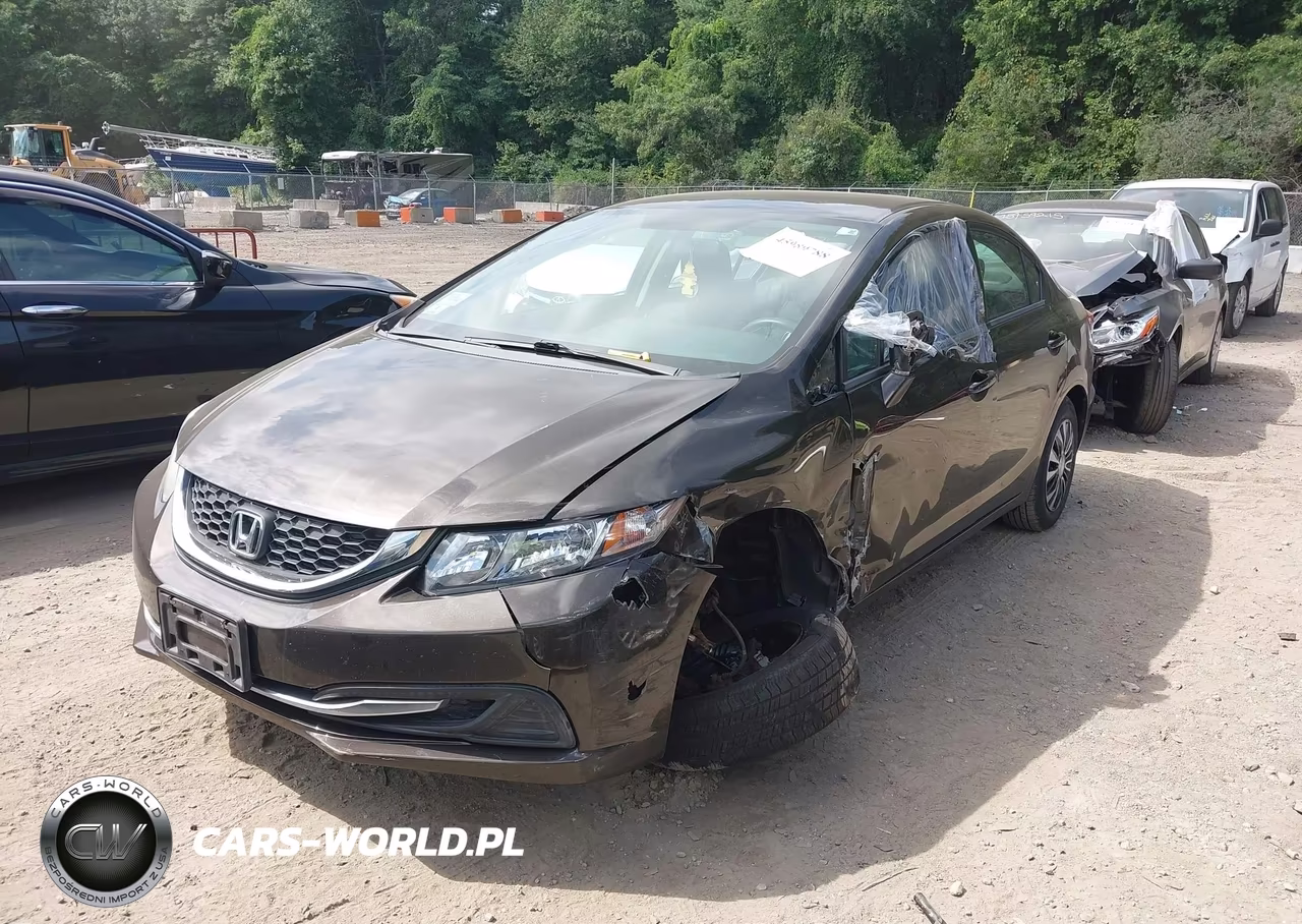 2013 Honda Civic Lx VIN:2HGFB2F55DH507224 - 2