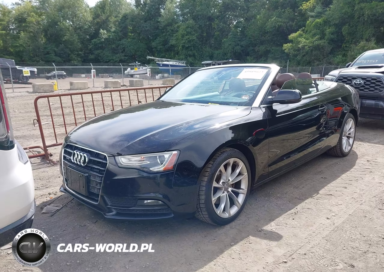 2014 Audi A5 2.0T Premium VIN:WAUCFAFH0EN001235 - 2