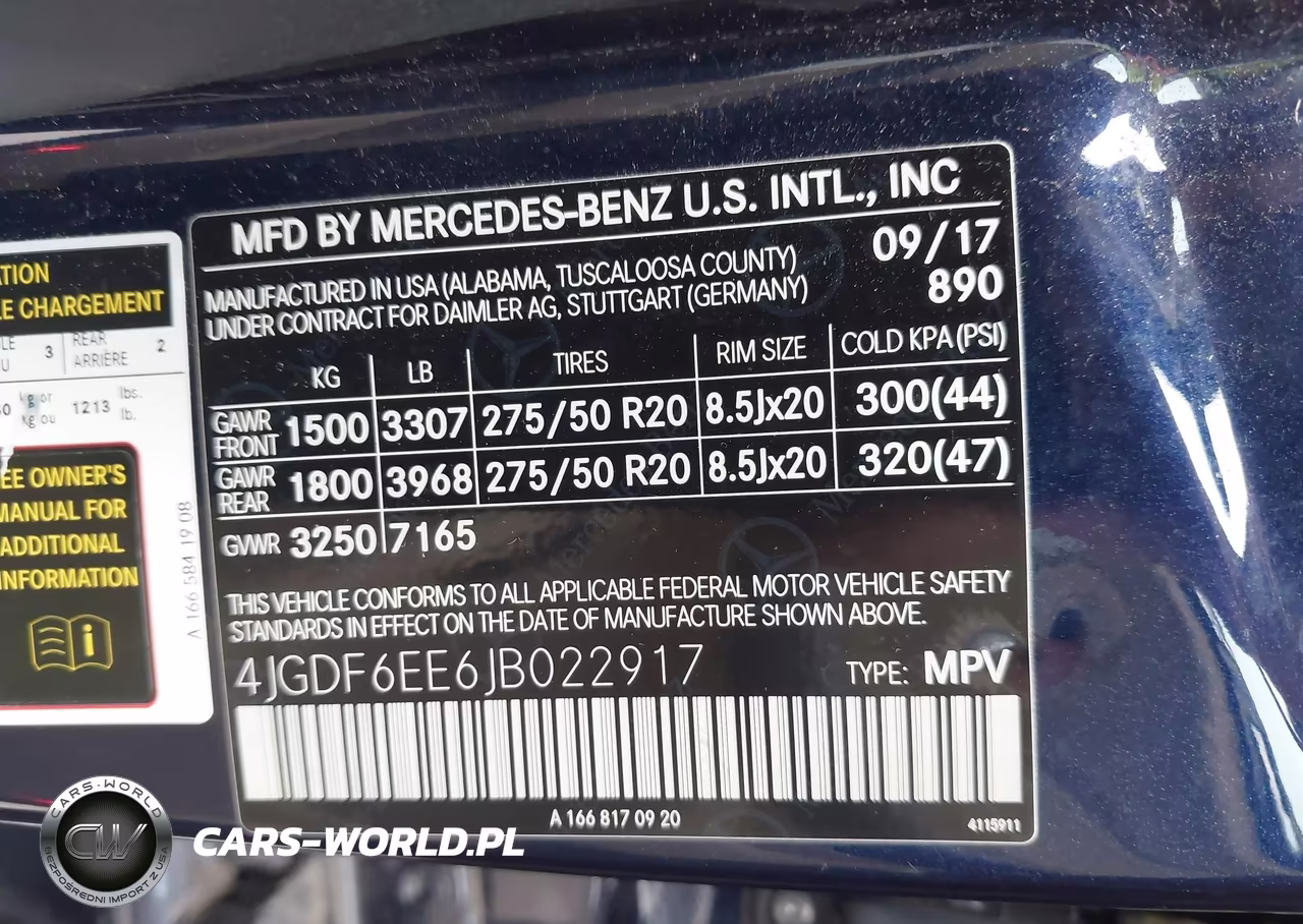 2018 Mercedes-Benz Gls 450 4Matic VIN:4JGDF6EE6JB022917 - 9