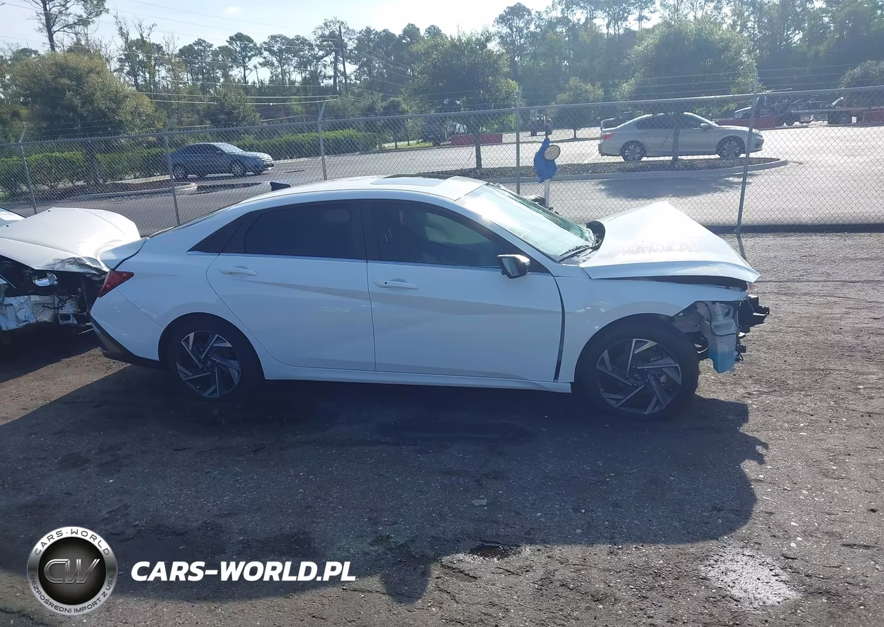 2024 Hyundai Elantra Sel VIN:KMHLS4DG7RU766296 - 14