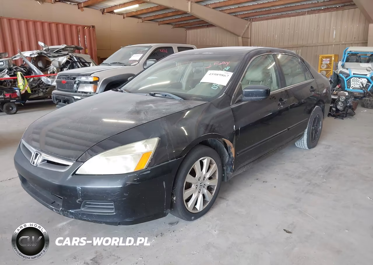 2007 Honda Accord 3.0 Ex VIN:1HGCM66577A037575 - 2