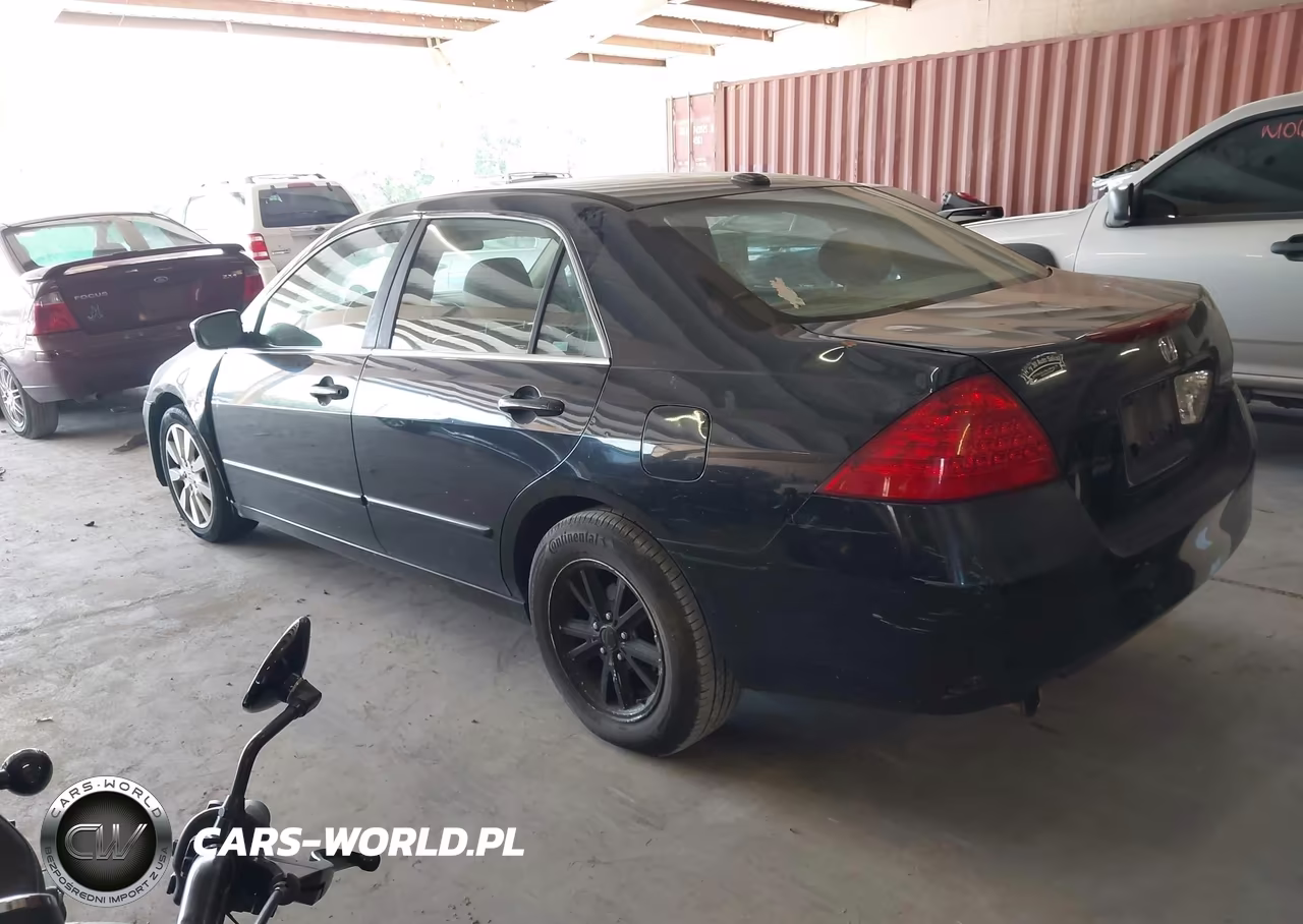 2007 Honda Accord 3.0 Ex VIN:1HGCM66577A037575 - 3