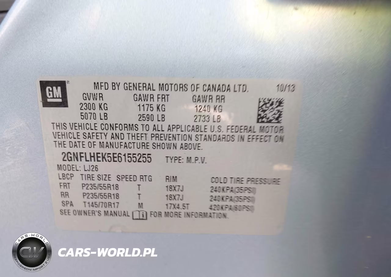2014 Chevrolet Equinox Ltz VIN:2GNFLHEK5E6155255 - 9
