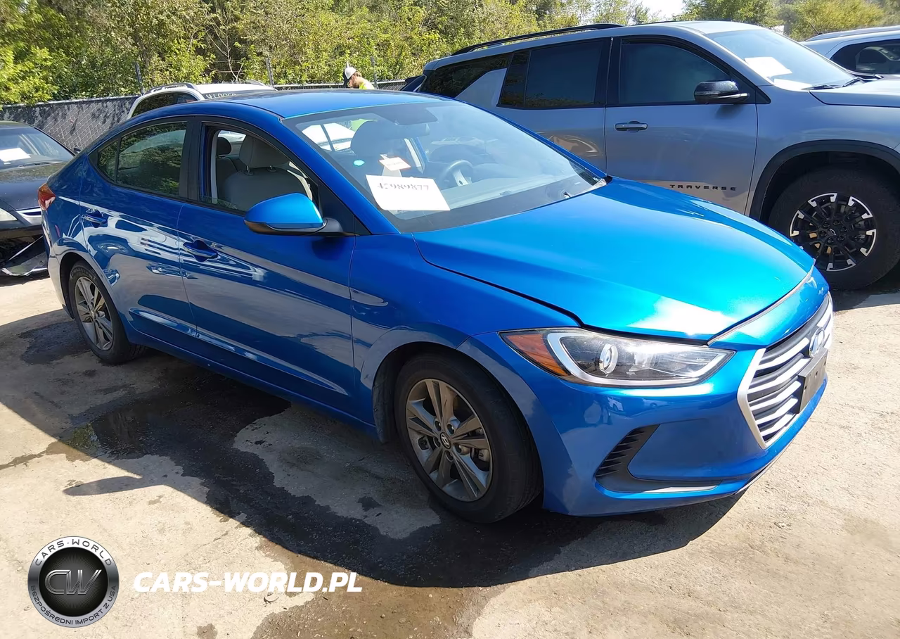 2018 Hyundai Elantra Sel VIN:5NPD84LF0JH344062 - 1