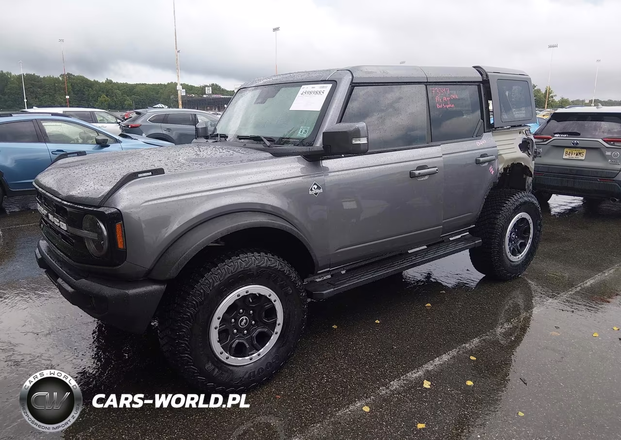 2023 Ford Bronco Outer Banks VIN:1FMEE5DP1PLB73347 - 2