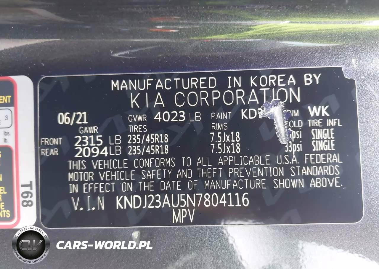 2022 Kia Soul X-Line VIN:KNDJ23AU5N7804116 - 9