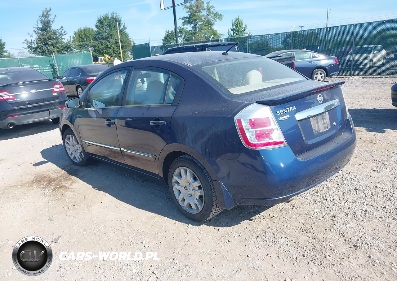 2012 Nissan Sentra 2.0 S VIN:3N1AB6AP0CL752692 - 3