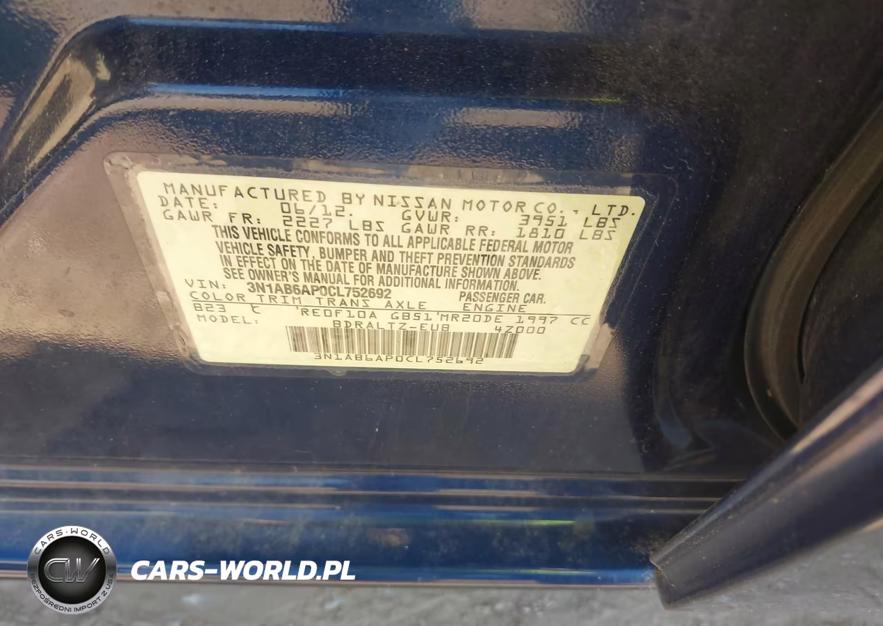 2012 Nissan Sentra 2.0 S VIN:3N1AB6AP0CL752692 - 8