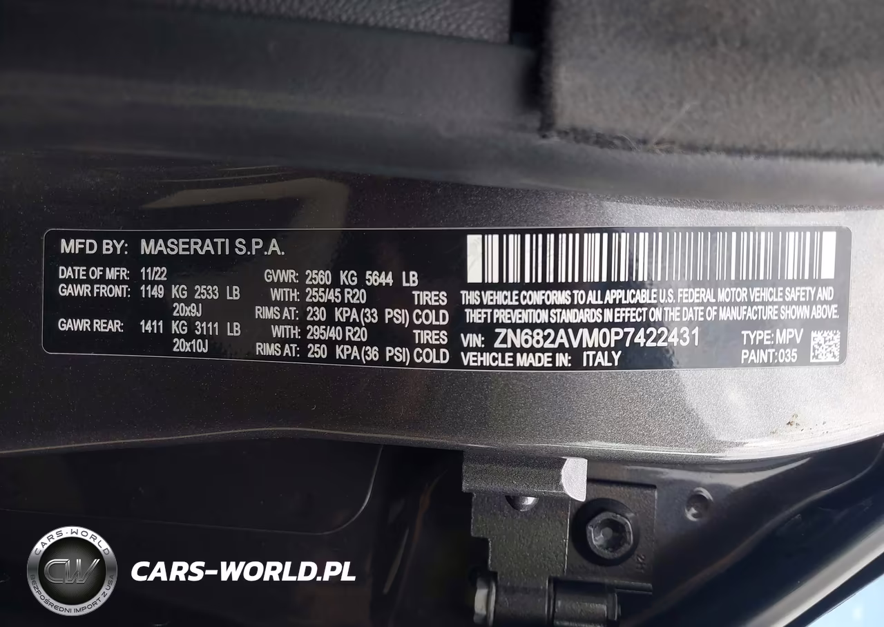 2023 Maserati Grecale Modena VIN:ZN682AVM0P7422431 - 9