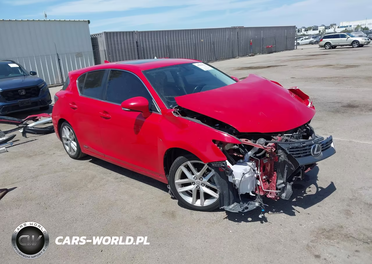 2014 Lexus Ct 200H VIN:JTHKD5BH5E2189283 - 1