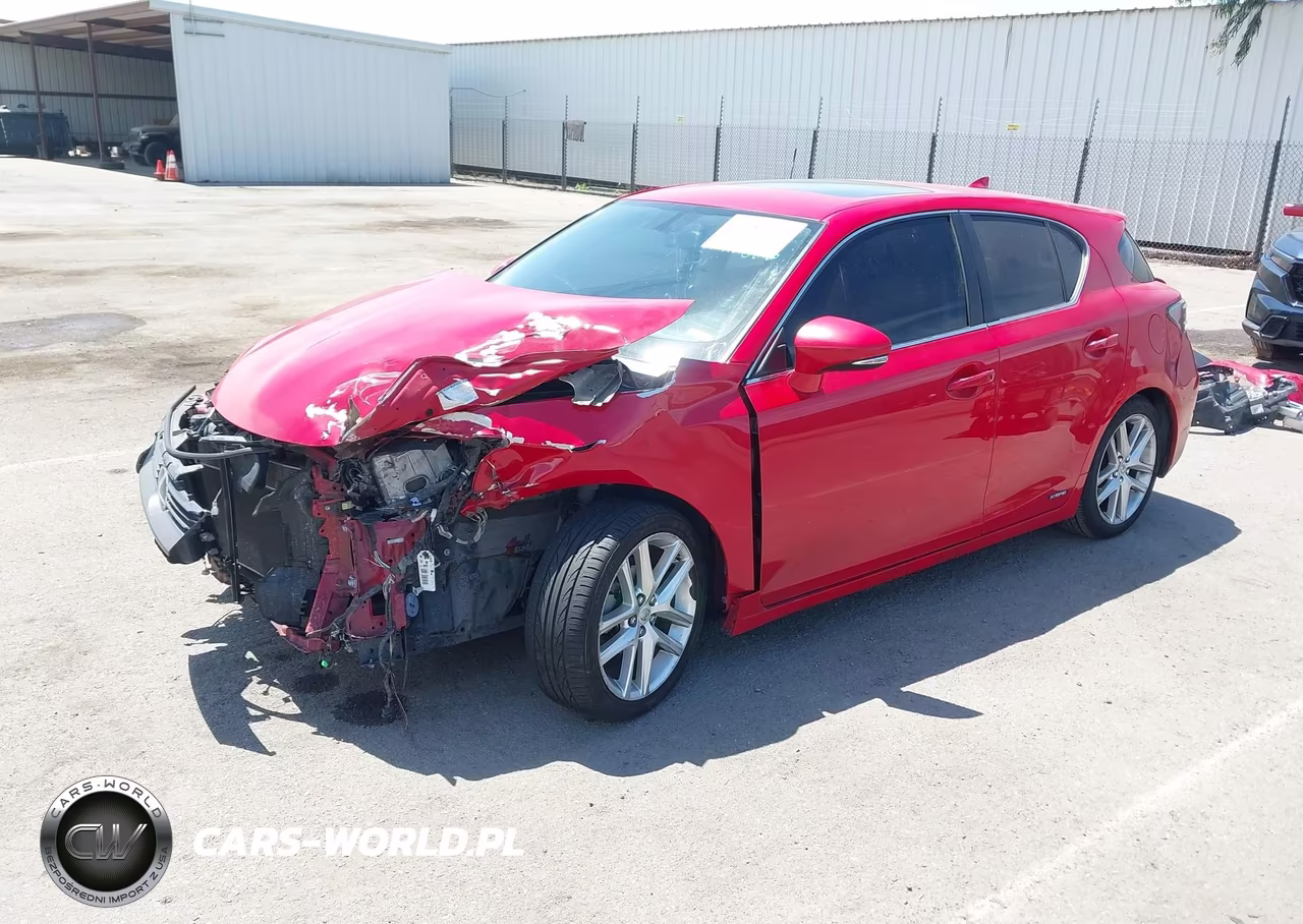 2014 Lexus Ct 200H VIN:JTHKD5BH5E2189283 - 2