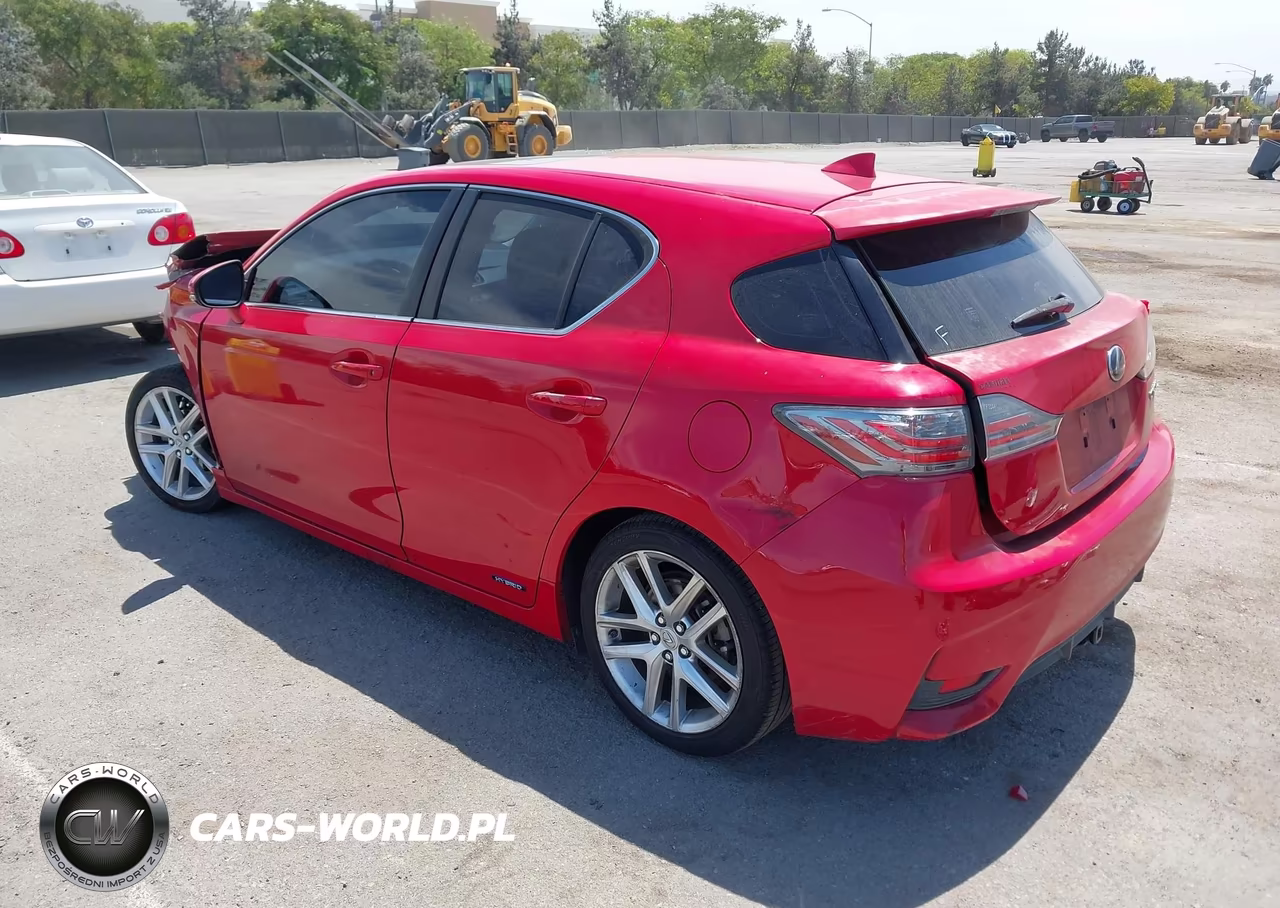 2014 Lexus Ct 200H VIN:JTHKD5BH5E2189283 - 3