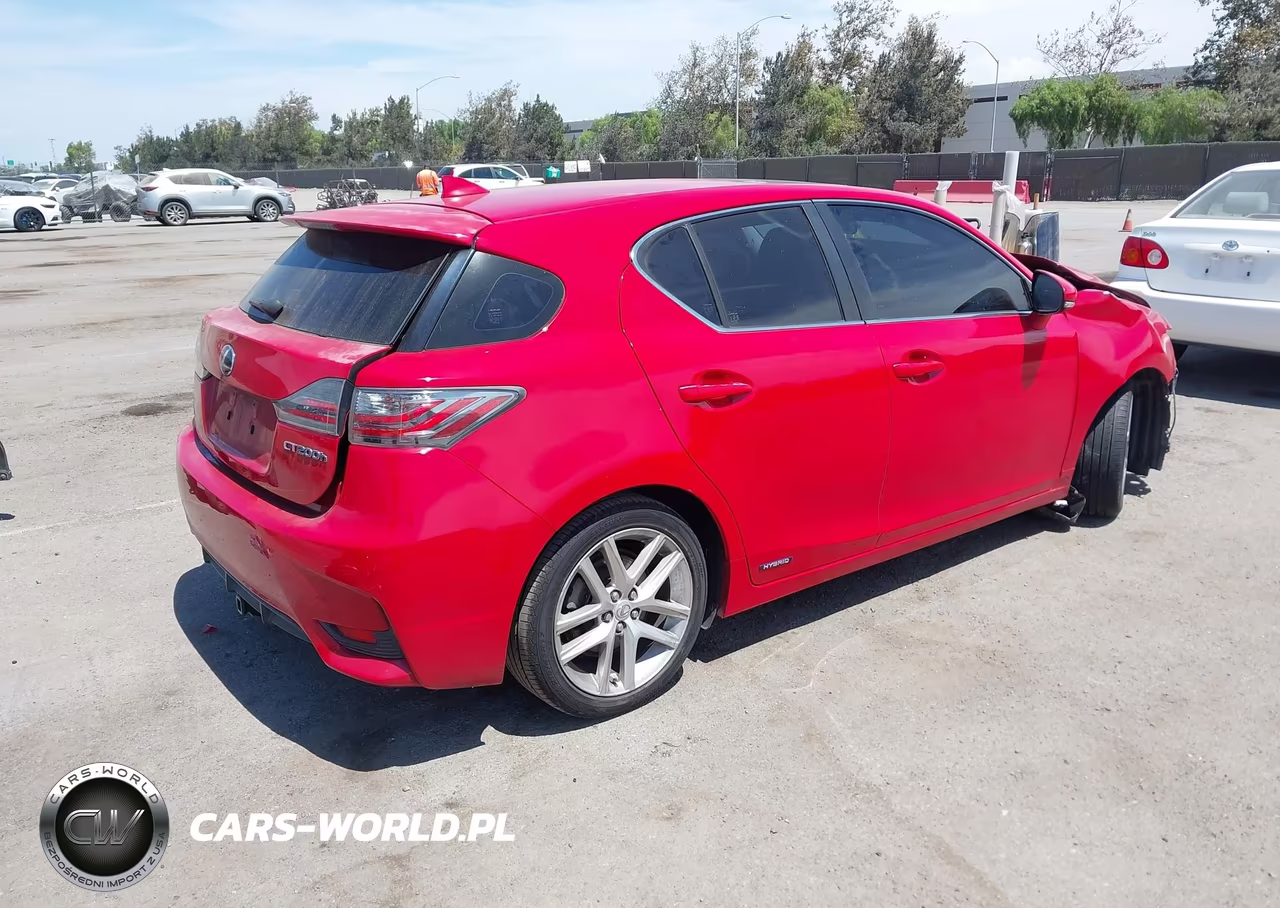 2014 Lexus Ct 200H VIN:JTHKD5BH5E2189283 - 4