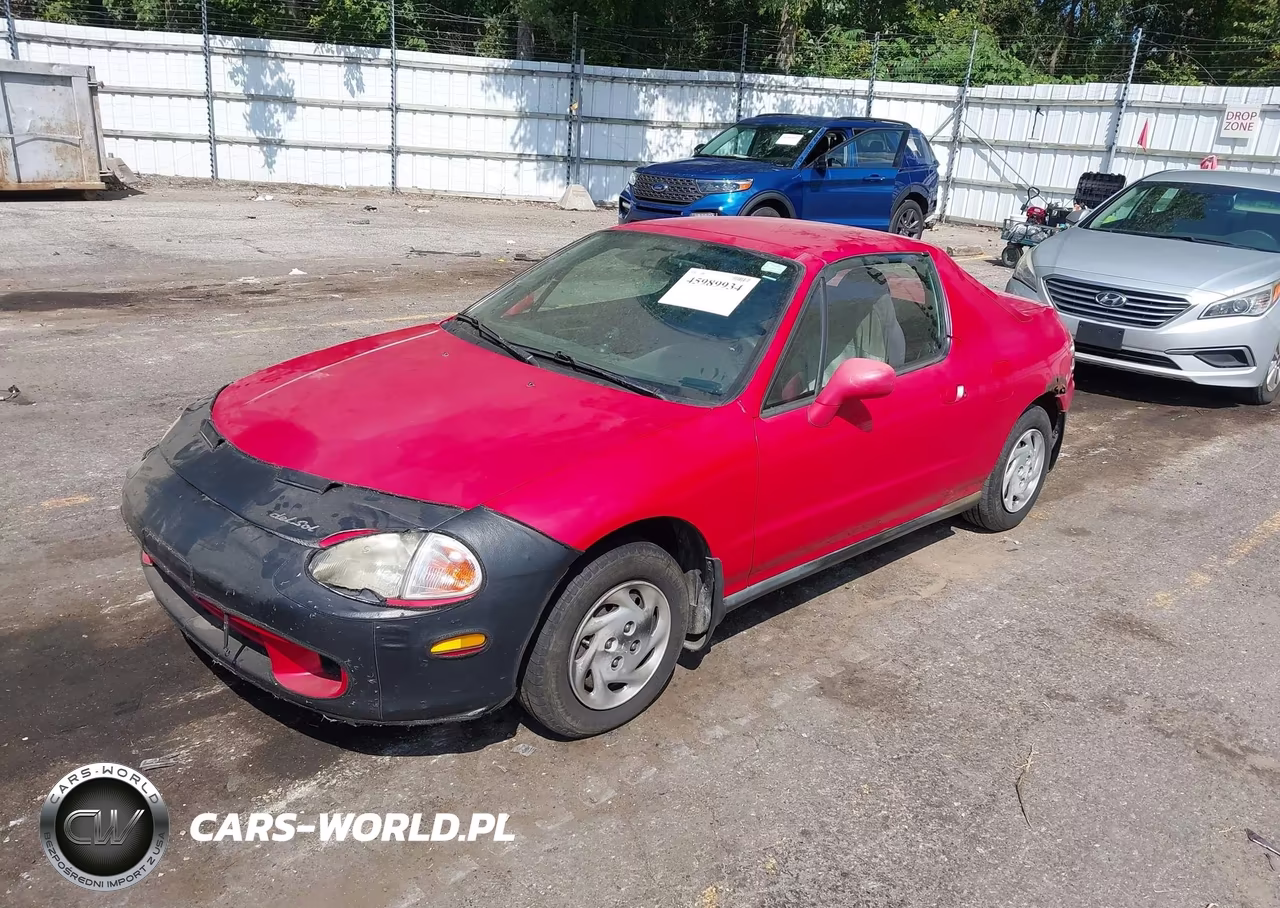 1996 Honda Civic Del Sol S VIN:JHMEH6141TS001412 - 2