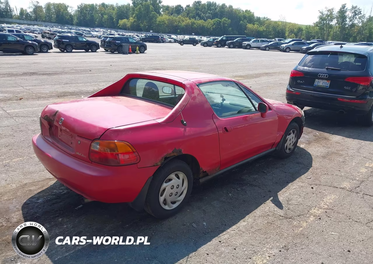 1996 Honda Civic Del Sol S VIN:JHMEH6141TS001412 - 4