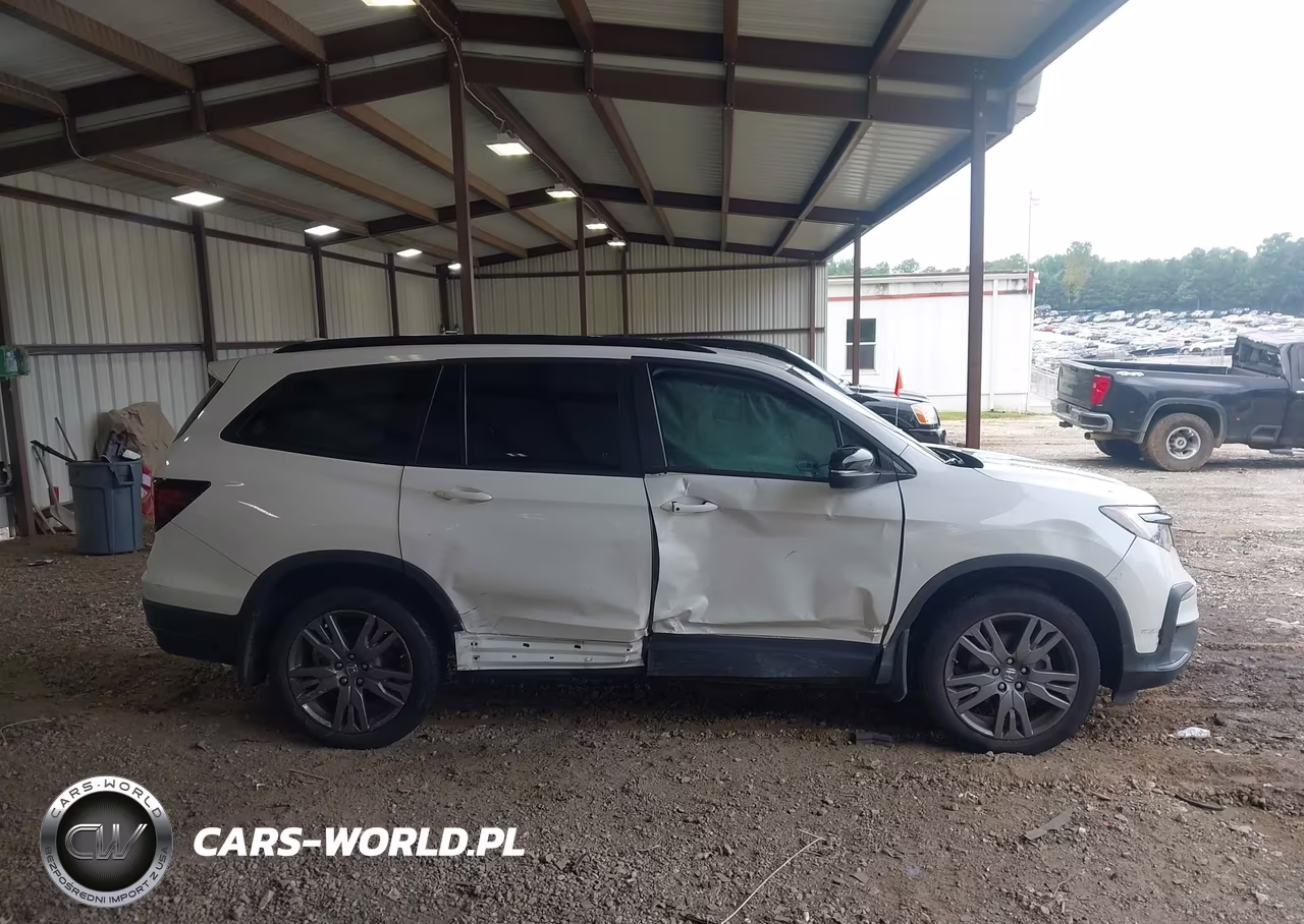 2022 Honda Pilot Awd Sport VIN:5FNYF6H39NB103977 - 13