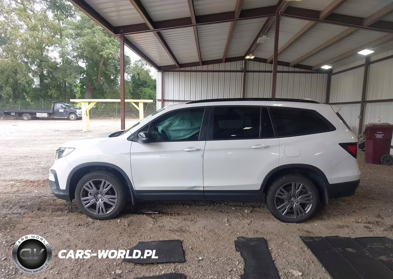 2022 Honda Pilot Awd Sport VIN:5FNYF6H39NB103977 - 14