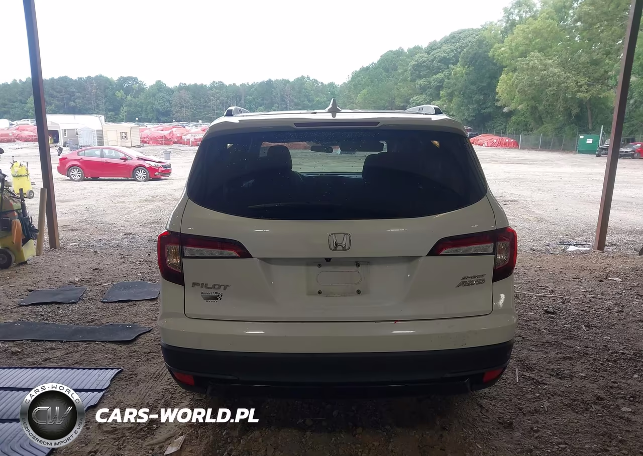 2022 Honda Pilot Awd Sport VIN:5FNYF6H39NB103977 - 16
