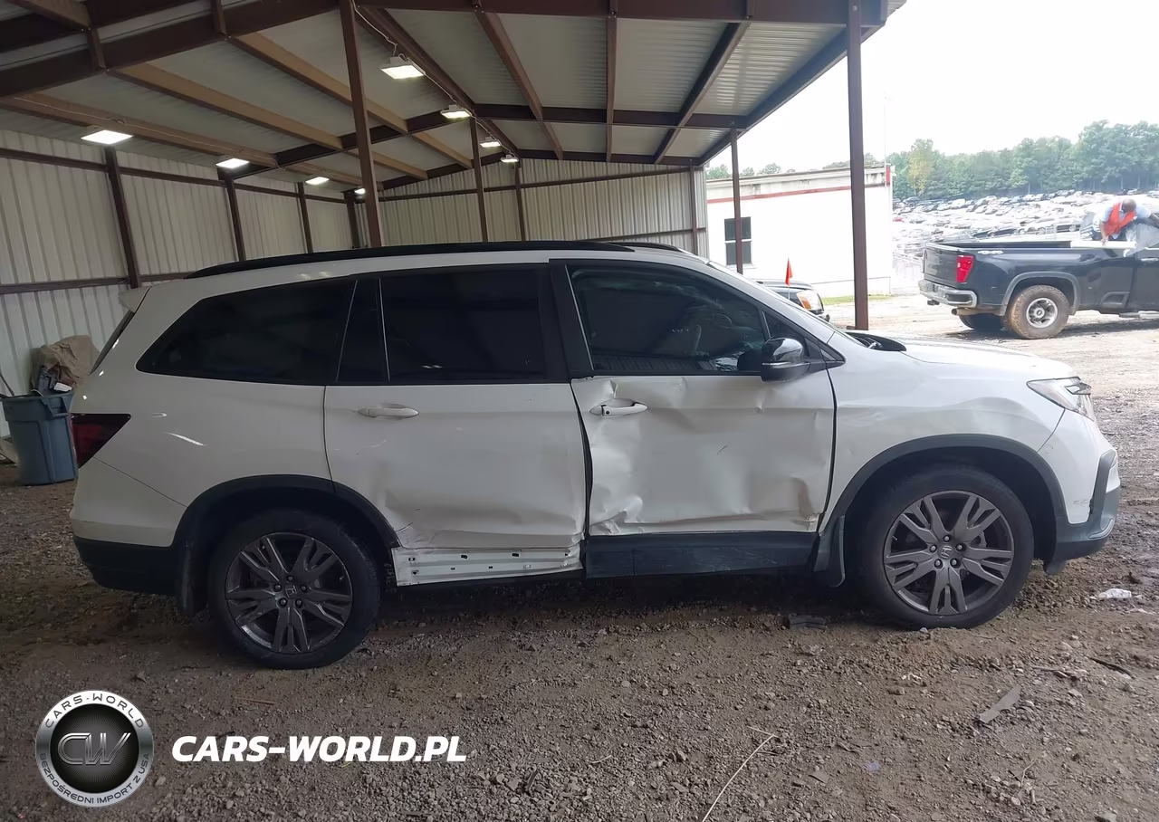 2022 Honda Pilot Awd Sport VIN:5FNYF6H39NB103977 - 6