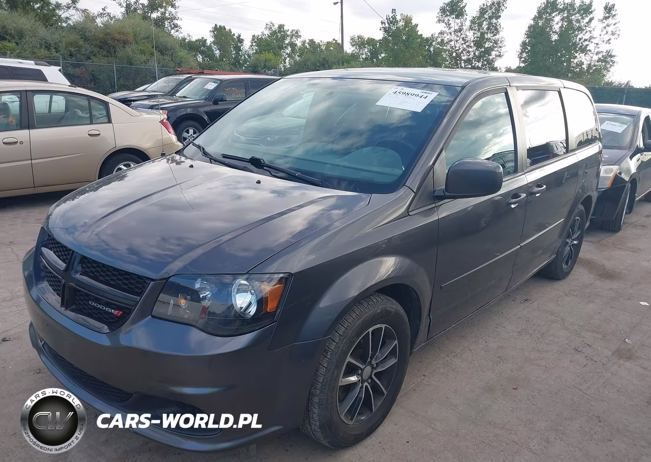 2017 Dodge Grand Caravan Se Plus VIN:2C4RDGBG9HR849222 - 2
