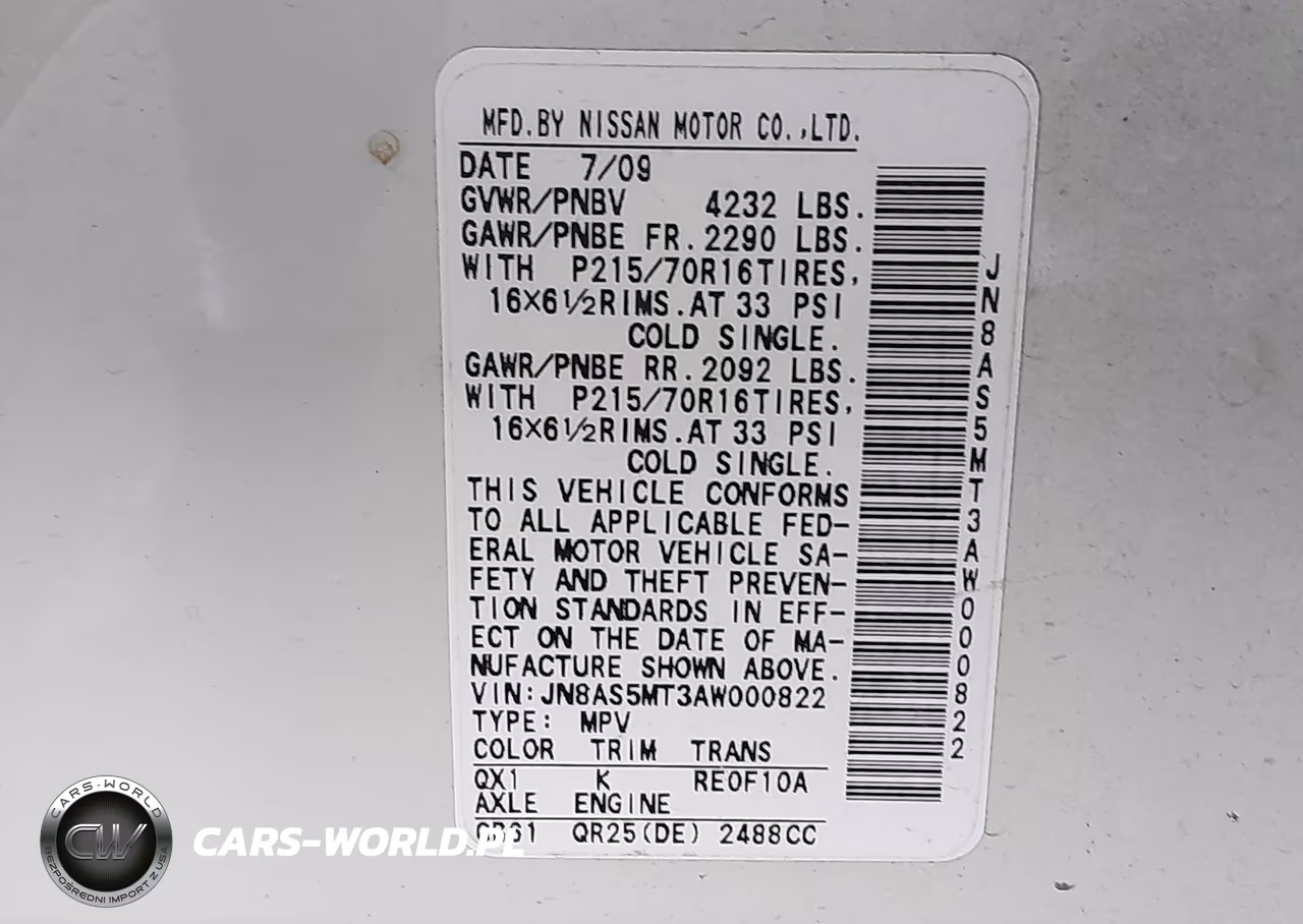 2010 Nissan Rogue S VIN:JN8AS5MT3AW000822 - 9