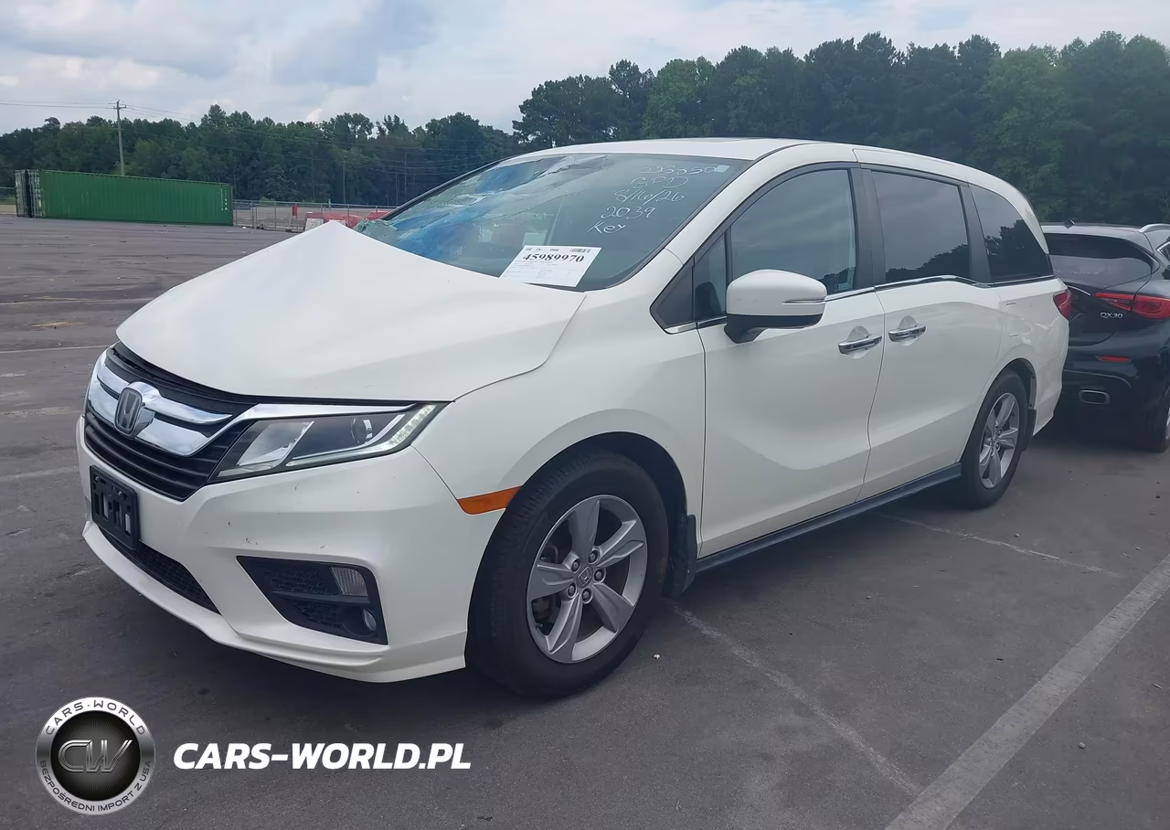 2019 Honda Odyssey Ex-L VIN:5FNRL6H70KB122039 - 2