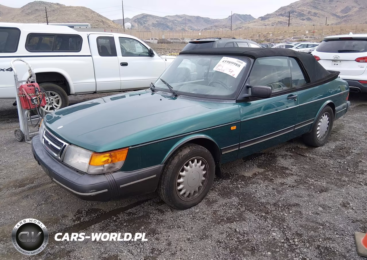 1993 Saab 900 S VIN:YS3AK75E3P7001942 - 2