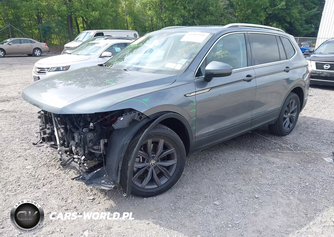 2022 Volkswagen Tiguan 2.0T Se VIN:3VV2B7AXXNM027042 - 2