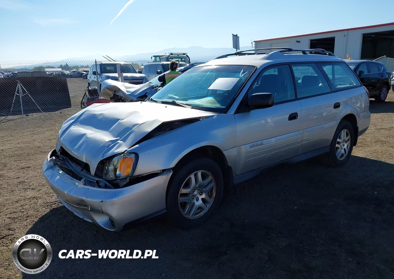 2004 Subaru Outback VIN:4S3BH675X47627744 - 2