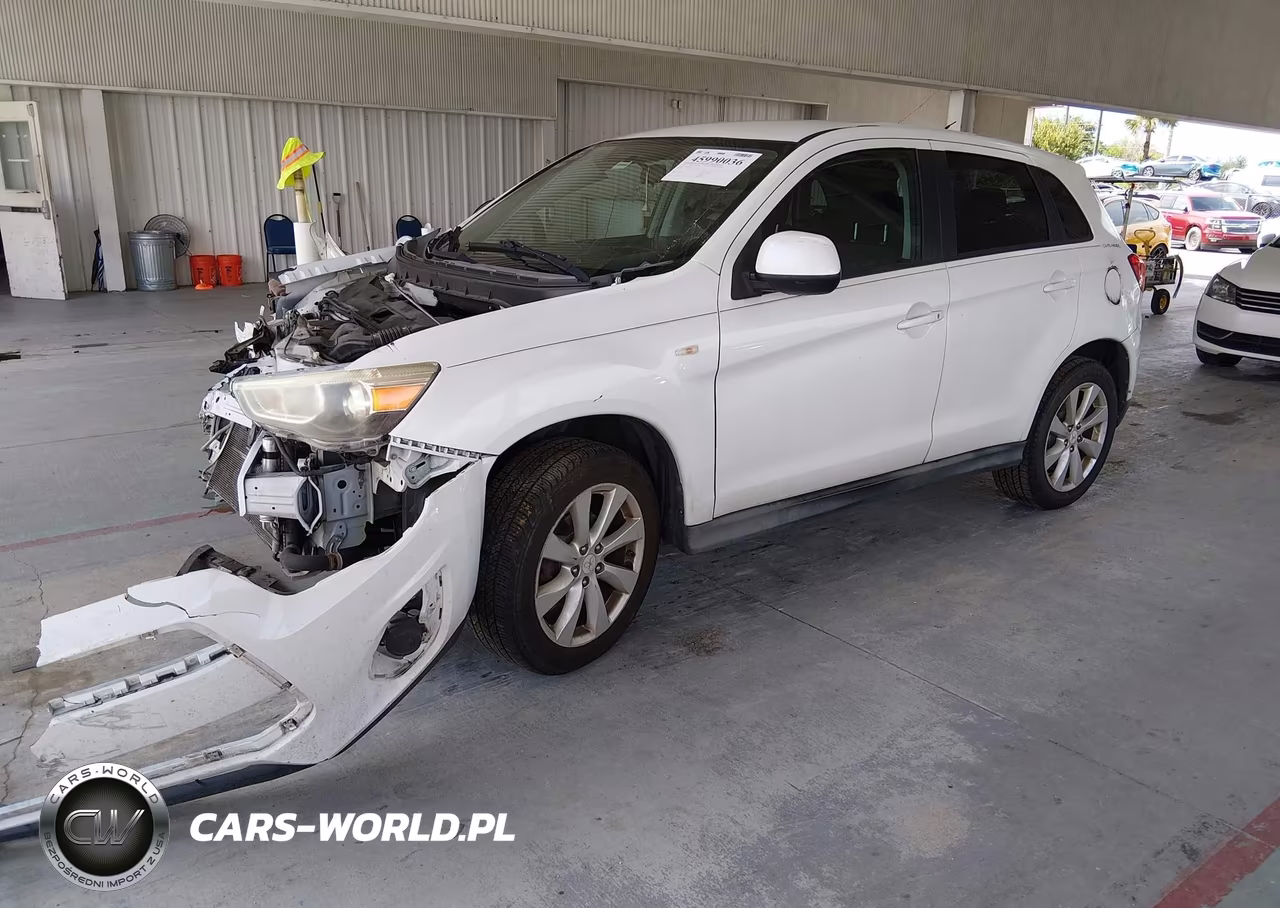 2015 Mitsubishi Outlander Sport Es VIN:4A4AP3AU8FE008421 - 2