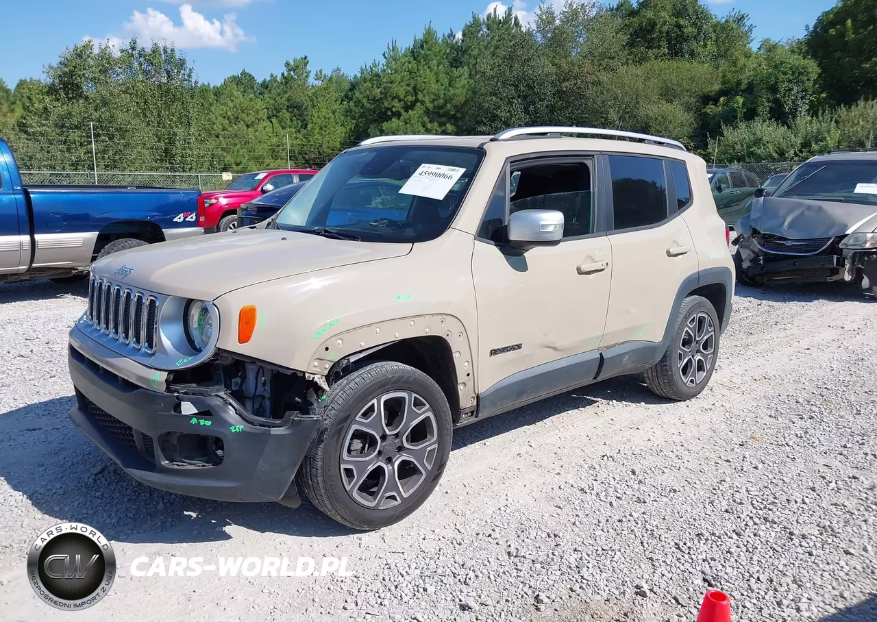 2015 Jeep Renegade Limited VIN:ZACCJBDT4FPB94075 - 2