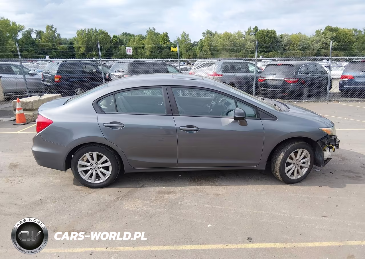 2012 Honda Civic Ex VIN:19XFB2F84CE385152 - 14