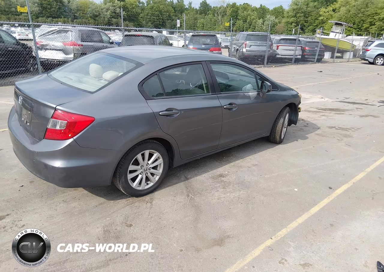 2012 Honda Civic Ex VIN:19XFB2F84CE385152 - 4