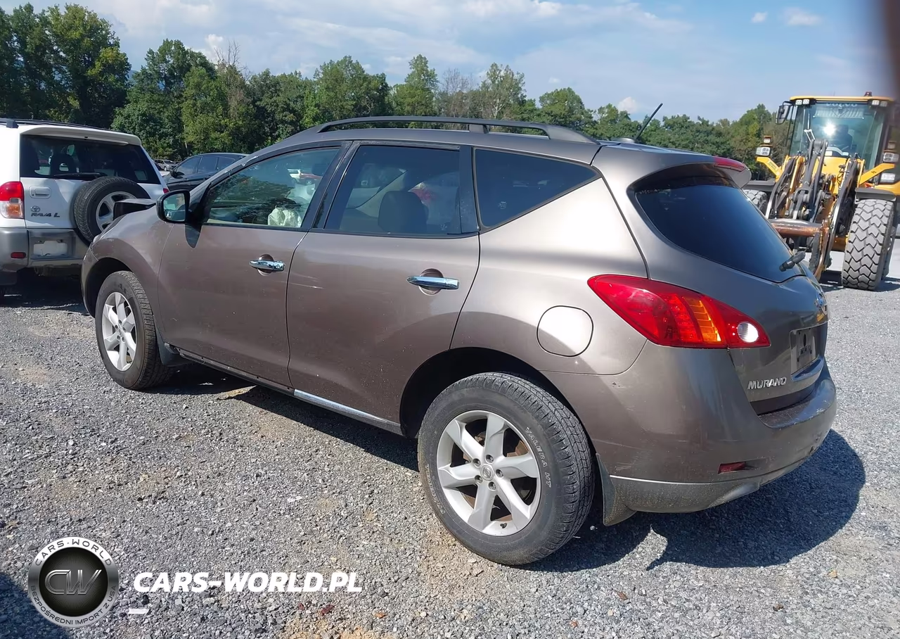 2009 Nissan Murano Sl VIN:JN8AZ18W49W120181 - 3
