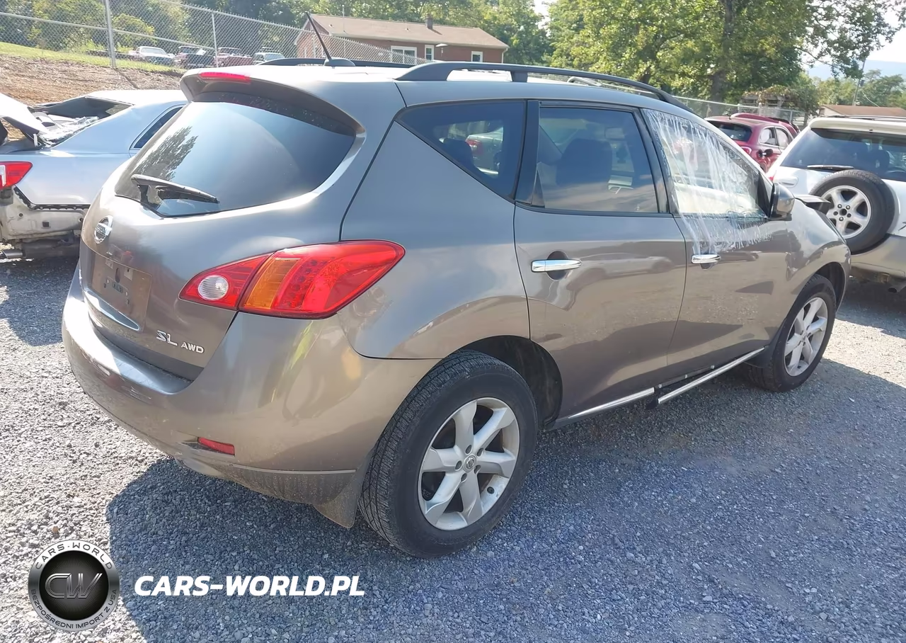 2009 Nissan Murano Sl VIN:JN8AZ18W49W120181 - 4