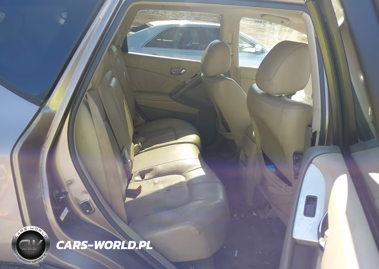 2009 Nissan Murano Sl VIN:JN8AZ18W49W120181 - 8