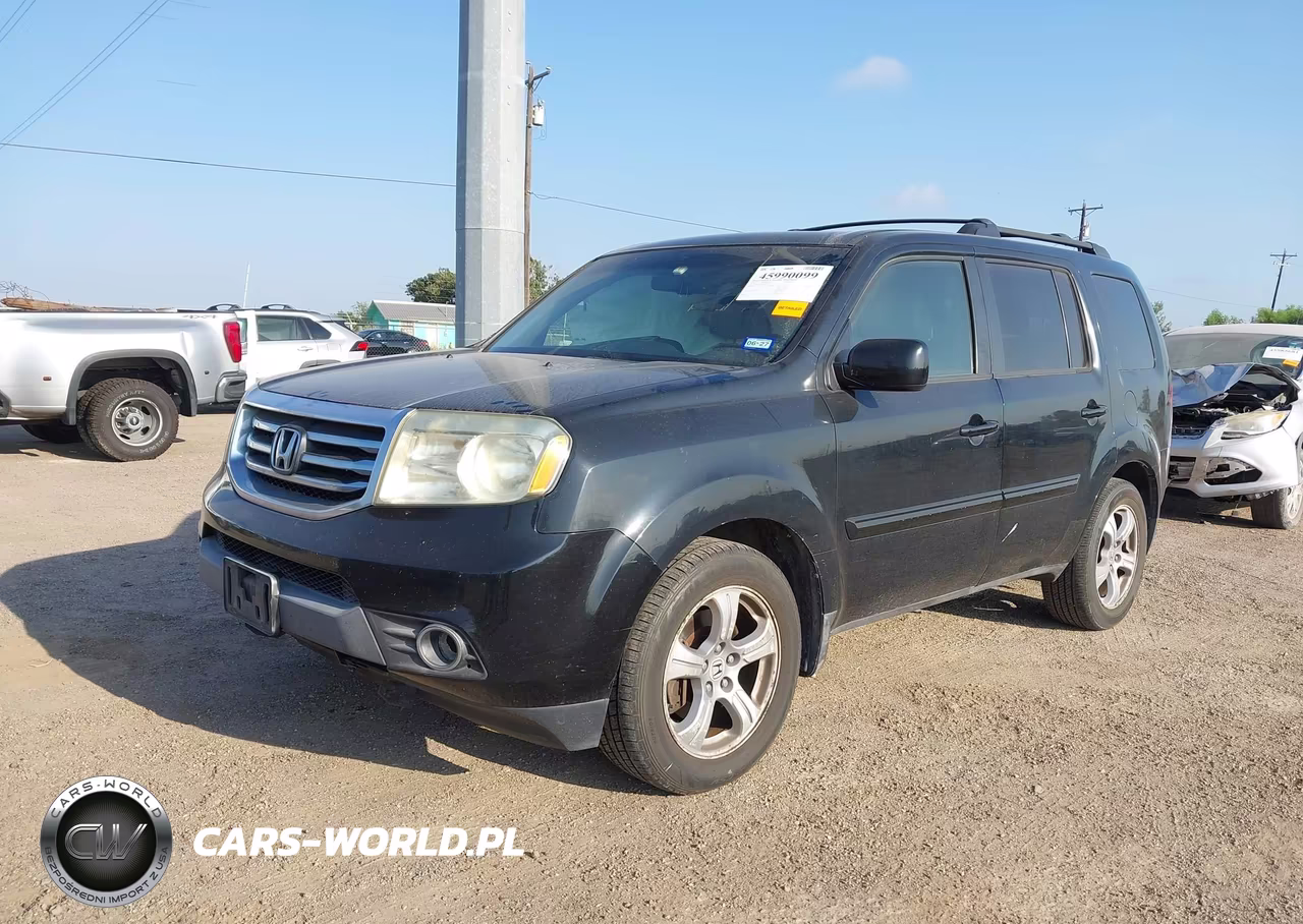 2013 Honda Pilot Ex-L VIN:5FNYF3H63DB041192 - 2