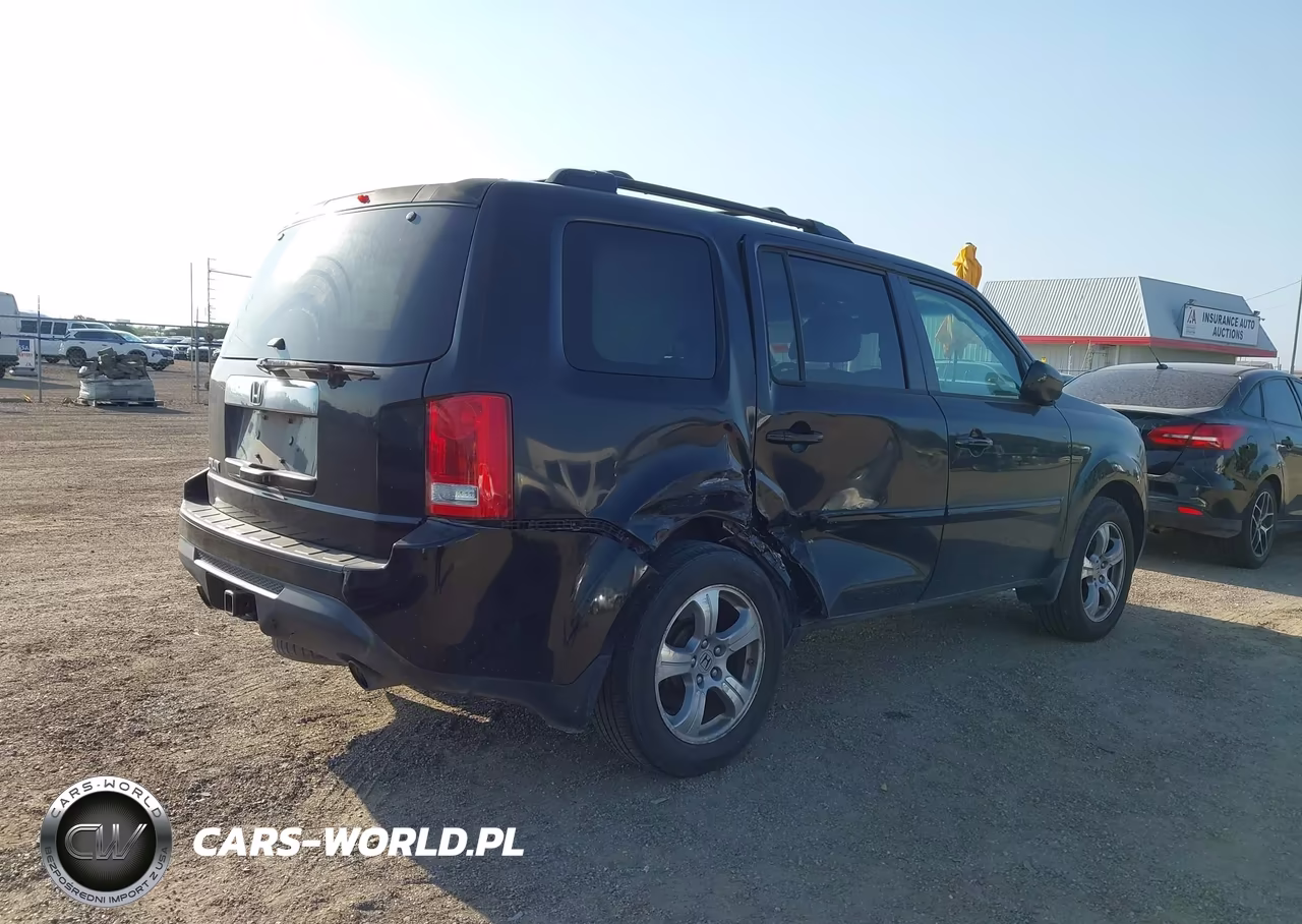 2013 Honda Pilot Ex-L VIN:5FNYF3H63DB041192 - 4